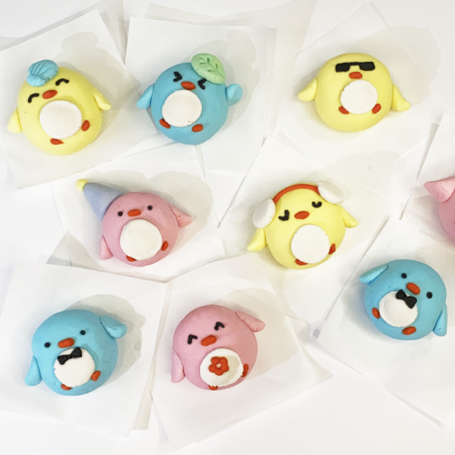 tang yuan, dumpling, rice dumpling, penguin, baking kit DIY