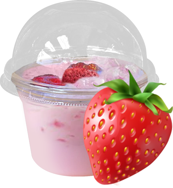 Strawberry Milkshake with Boba DIY Kit [no-bake] - Image 5