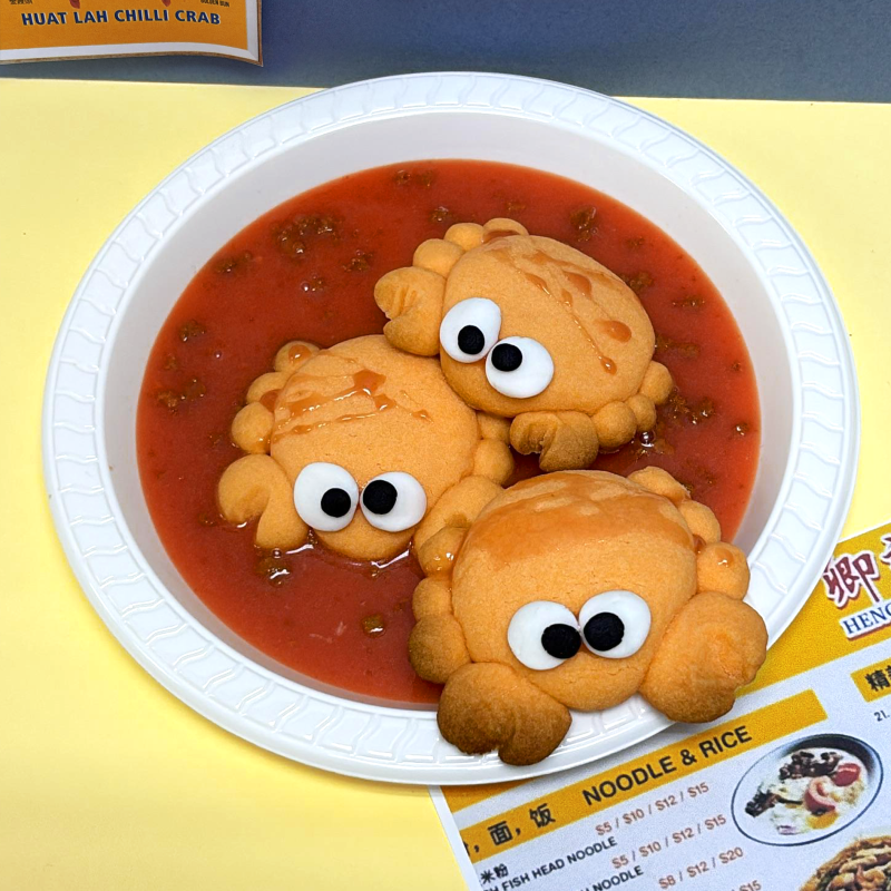 "Chilli Crab" Caramel Melting Moments Cookies at Alexandra Central Mall [2 and 3 August]