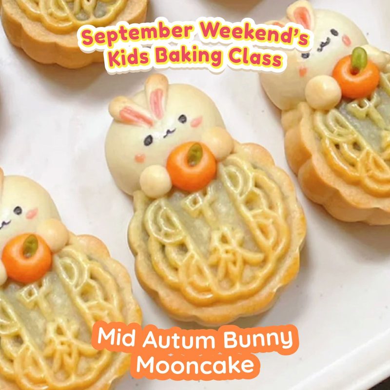mid autum bunny mooncake sept