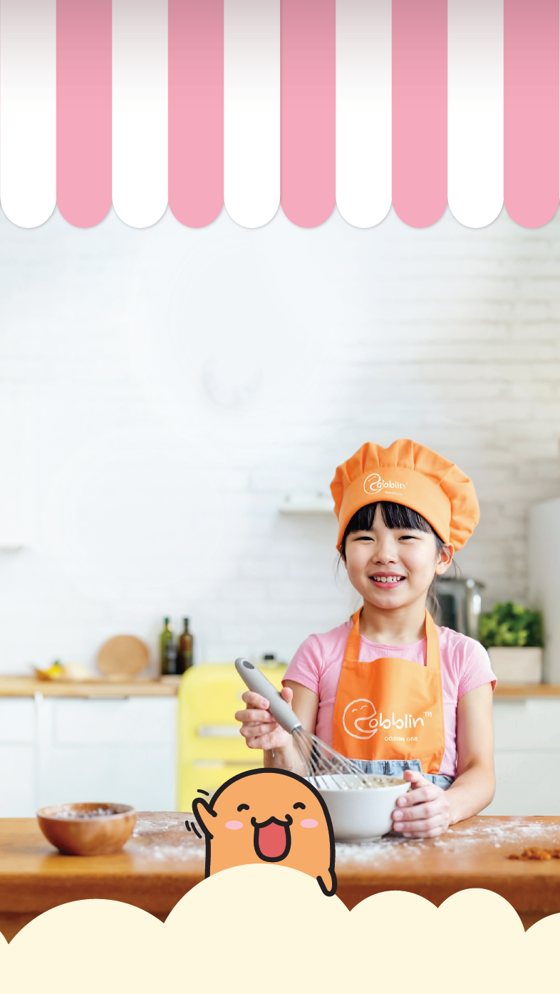 child baking class singapore at Gobblin Club