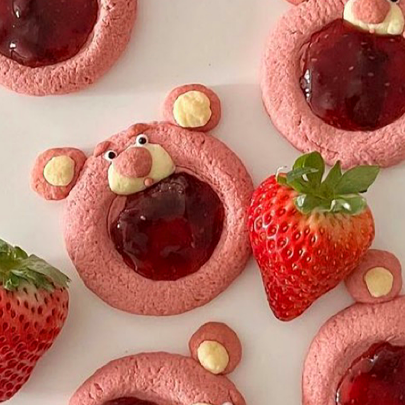 [1st and 2nd Nov Alexandra] Lotso Strawberry Jam Cookies