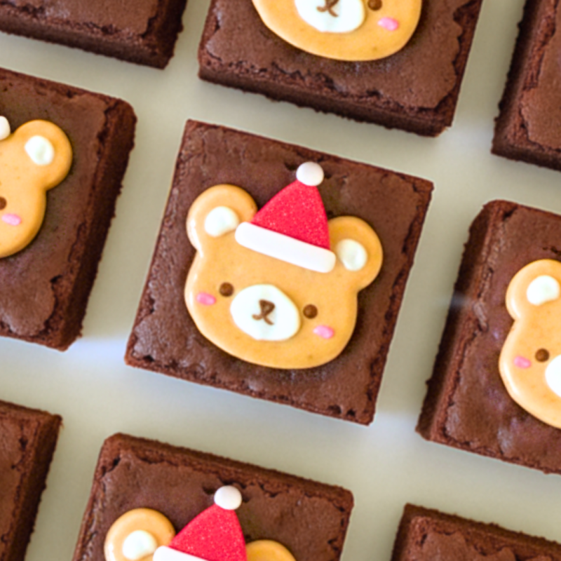 [15th and 16th Nov Scotts] Festive Sea Salt Caramel Fudge Brownie