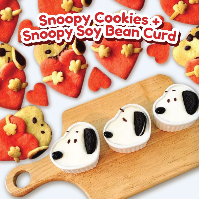 [27-28 Nov | 22 - 24 Dec Alexandra] Snoopy Cookies + Snoopy Soy Beancurds