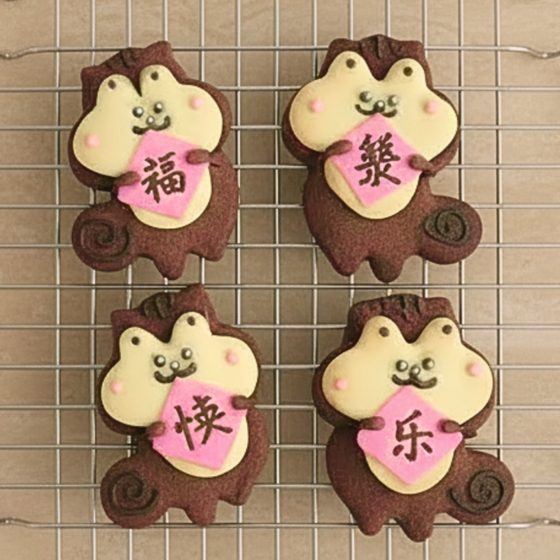 [10th and 11th Jan Alexandra] Festive Squirrel Butter Cookies
