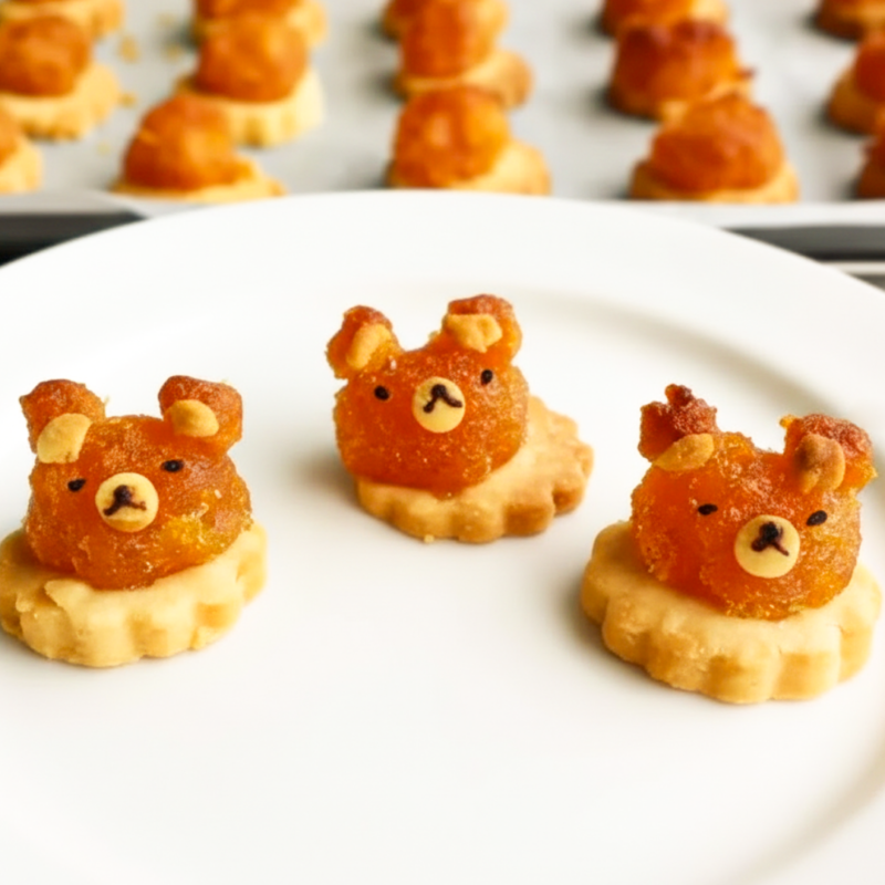 [7 & 8 Feb Alexandra] Rilakkuma Open Face Pineapple Tart