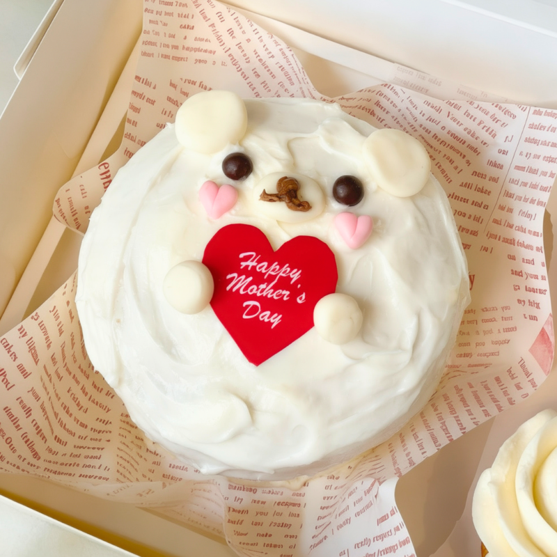 Alternative view of [11 & 12 April - Downtown East] Mother's Day Beary Mini Cake