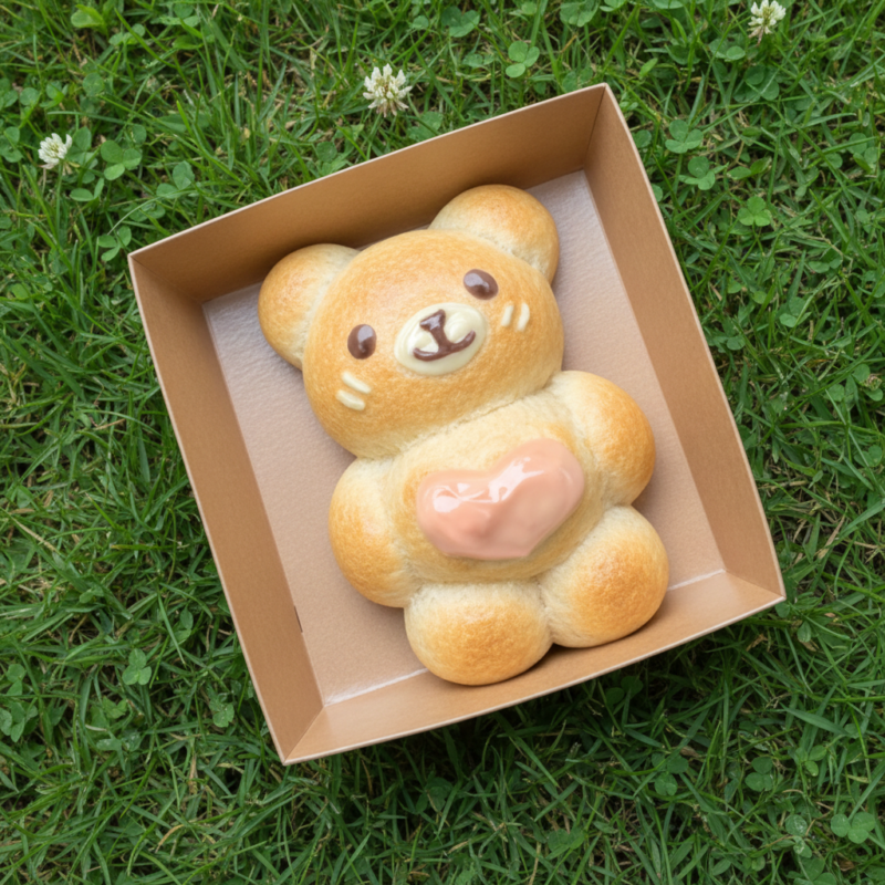 [2 & 3 May Alexandra] Beary Love Chocolate Bread Bun