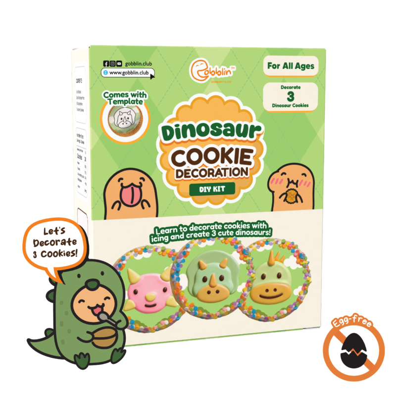 Dinosaur Cookie Decoration DIY Kit