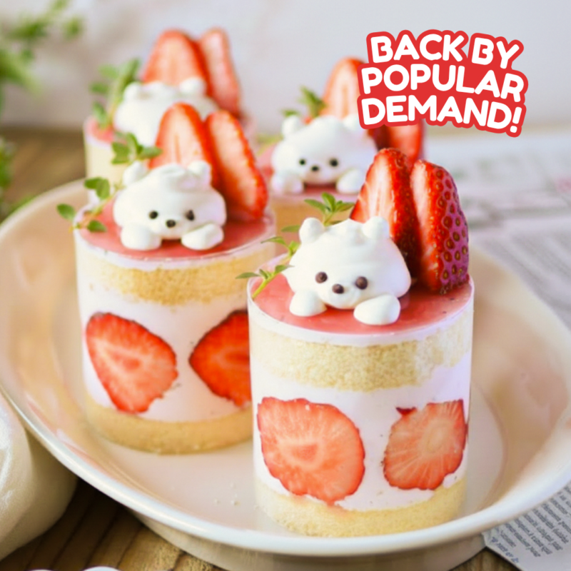 [3, 4, & 5 April Downtown East] Strawberry Cake