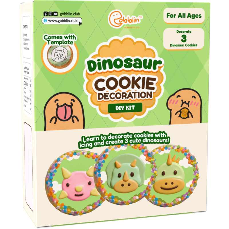 Alternative view of Dinosaur Cookie Decoration DIY Kit