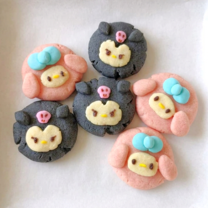 [20 & 21 June Scotts] Kuromi & My Melody Inspired Cookies