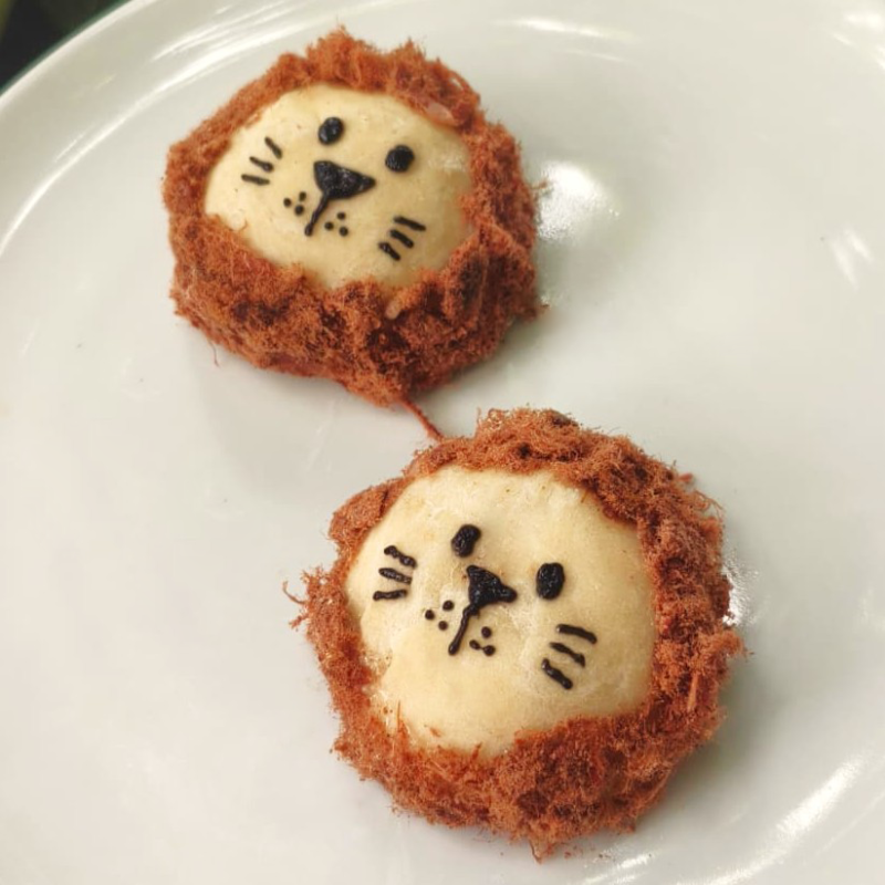 [7 August Thomson] Merlion Floss Bread (Bake Academy Trial Class)