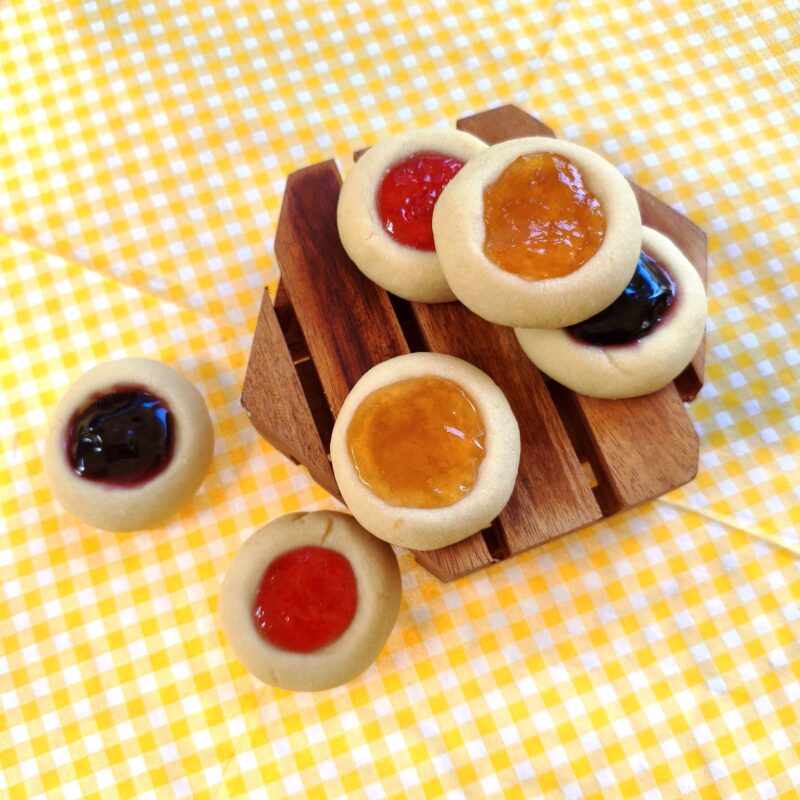 [8-10 July] Thumbprint Jam Cookies