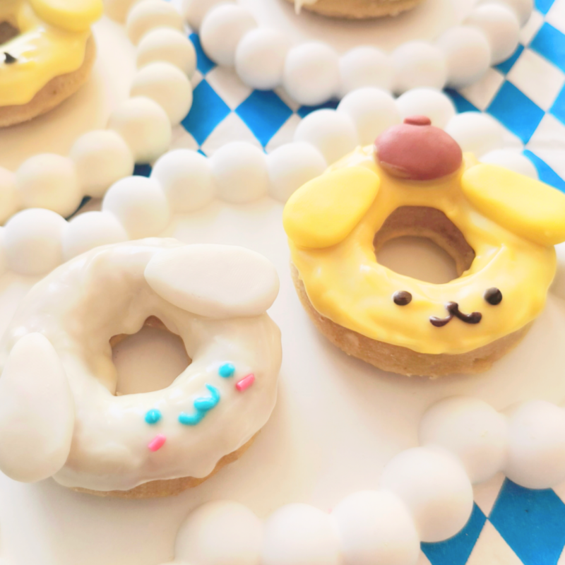 [1 & 2 August Thomson] Pompom & Cinnamoroll Inspired Mini Donuts