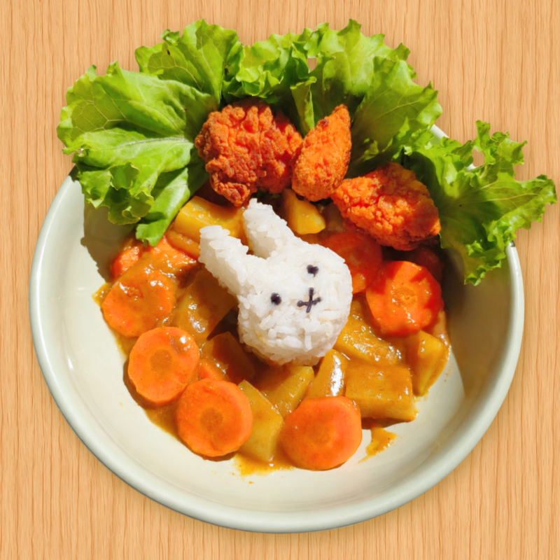 [16, 22, 23, 29, & 30 August Thomson] Miffy Inspired Japanese Curry with Chicken Bites