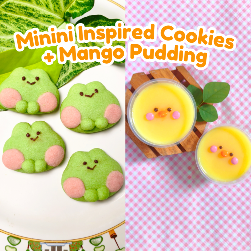Minini Inspired Cookies + Mango Pudding [10 September Alexandra]