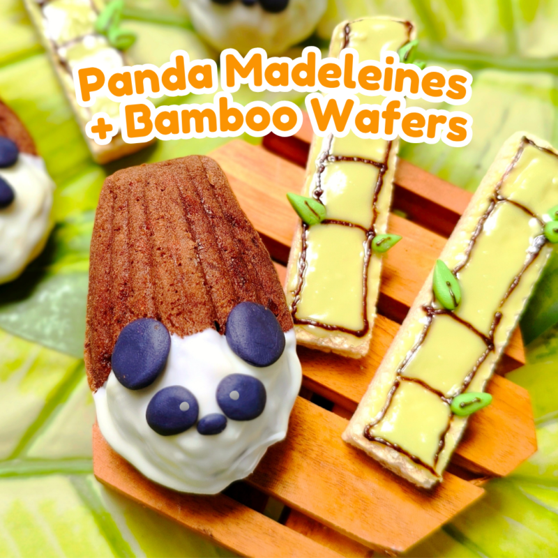 Panda Madeleines + Bamboo Wafers [8 September Alexandra]