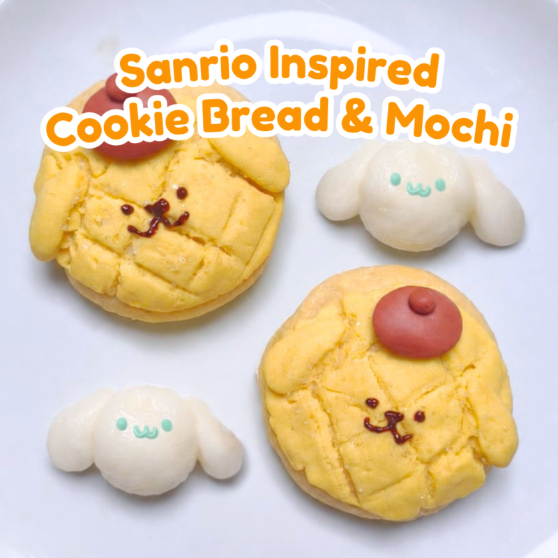 Sanrio Inspired Cookie Bread + Mochi [9 September Downtown East]