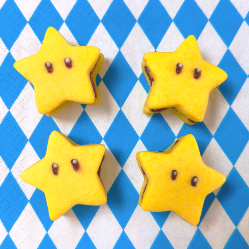 [18 September Thomson] Cheesy Chocolate Star Cookies