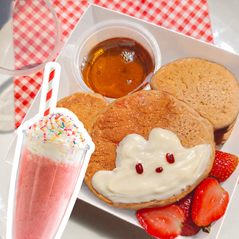 [19, 20, 26, & 27 September Thomson] Mousy Pancake & Strawberry Milkshake