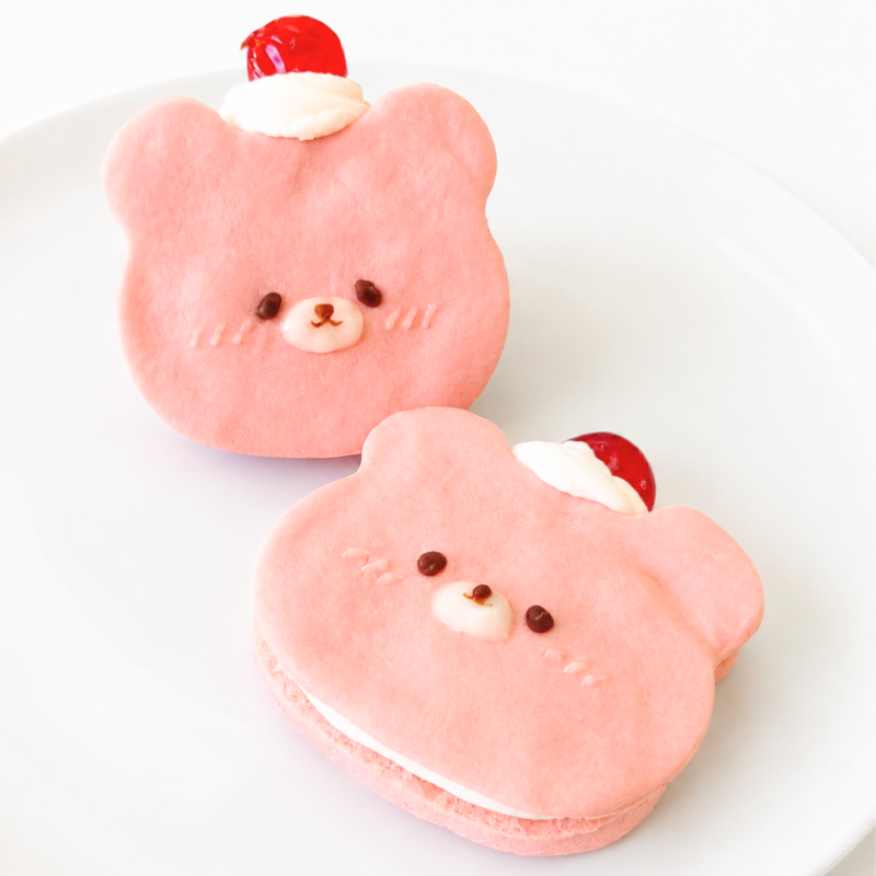 [7 & 8 November Thomson] Pink Bear Creamy Sandwich Cookies