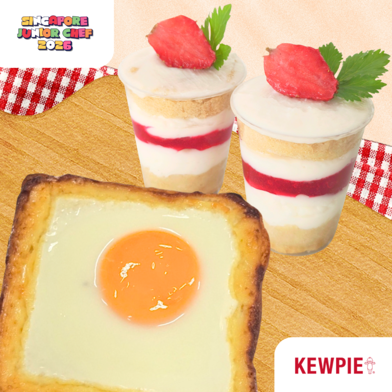 Alternative view of [4 & 10 October Downtown East] Mayo Wall Egg Toast  & Strawberry Mini Cake Parfait