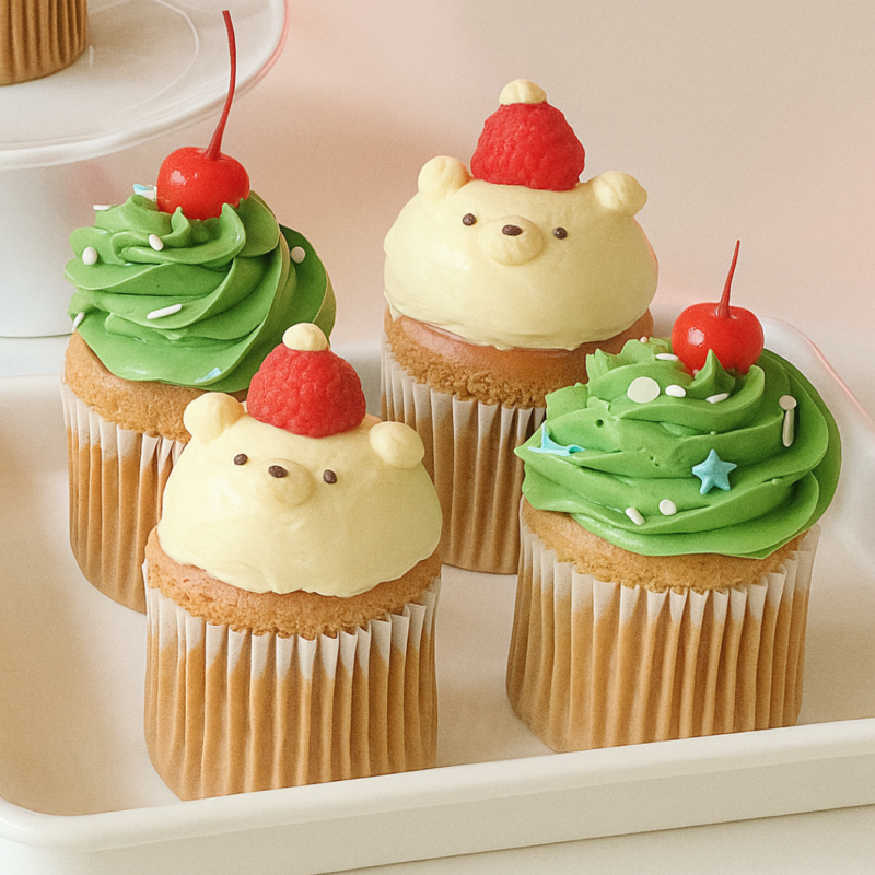 [6 November Thomson] Mini Maple Cupcakes (Bake Academy Trial Class)