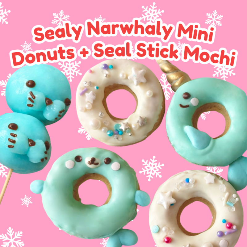 [16-18 December Dowtown East] Sealy Narwhaly Mini Donuts + Sealy Stick Mochi